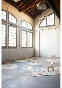 Scaun de copii bej/în culoare naturală Vintage Blue – Lorena Canals