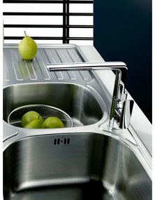 Sapho - Baterie pentru lavoar MIXONA 22,4 cm, crom lucios