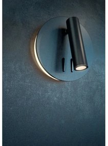 Spot LED de perete Maytoni C176-WL-01-6W-B IOS LED/9W/230V negru