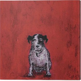 Tablou canvas Sam Toft - Small Dog, (40 x 40 cm)