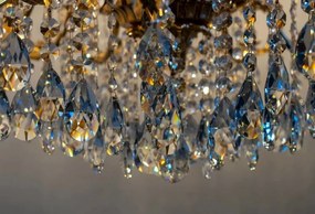 Candelabru 24 brate LUX cu cristale Scholer, Nur