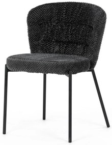 Set de scaune de sufragerie Bouclé CT-W1077 GREY2,4 buc