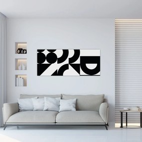 Tablou - Abstracție geometrică N⁰2 (120x50 cm)