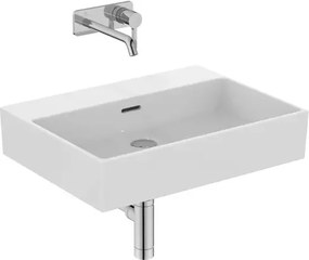 Lavoar suspendat Ideal Standard Atelier Extra alb lucios 60 cm cu orificiu preaplin