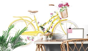 Tapet autoadeziv ilustrația bicicletei retro