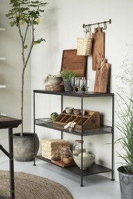 Set de 2 cutii patrate din lemn de frasin CHIP WOOD