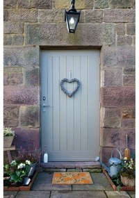 Covoraș de intrare din fibre de nucă de cocos 40x60 cm Orange – Artsy Doormats