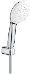 Grohe Tempesta 110 Set dus cu suport fix neajustabil, 3 jeturi crom