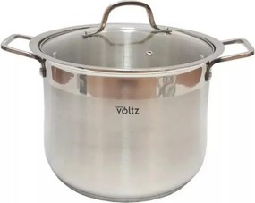 Oala Oliver Voltz OV51211D30, 16,2 l, 30 x 23 cm, Fund gros, Aragaz, Plite electrice, Inductie, Otel inoxidabil