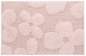 Covoras roz baie flori 407 Agra 02 Rosa 45x70 cm