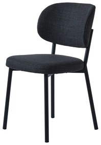 Scaun de dining gri închis Fowler – Unique Furniture