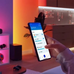 Philips - Bandă LED RGBIC reglabilă SMART STRIP 10m LED/43W/230V 2700/6500K Wi-Fi