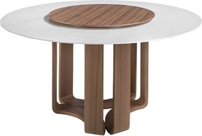 Masa rotunda deosebita design LUX Porcelain Marble 150cm