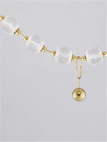 Lustra LED suspendata moderna design elegant BRILLANTE