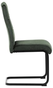 Set de scaune de sufragerie Vintage DCL-D1275GRN4, 4 buc