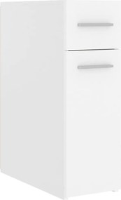 vidaXL Dulap de farmacie, alb, 20x45,5x60 cm, PAL