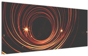 Tabloul cu linii abstracte (120x50 cm)