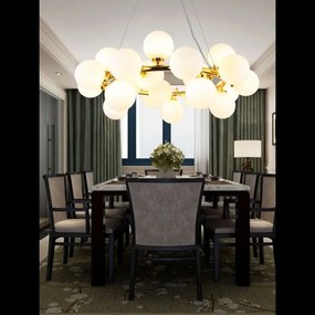 Lustra LED cu 25 Globuri Elit'S Mat, 75W