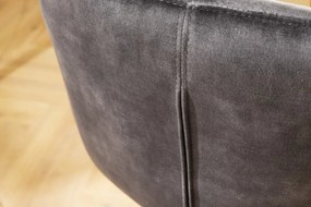 Set 2 scaune de bar pivotante Papillon gri