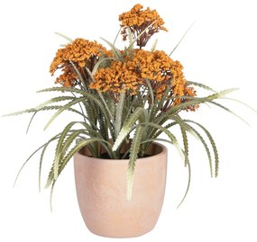Floare artificială în ghiveci ceramic Kave Home Leonitis