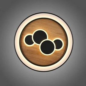 Plafonieră LED Paul Neuhaus 6284-79 ELIZA LED/55,5W/230V d. 60 cm stejar