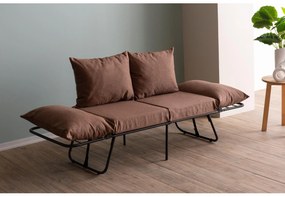 Canapea două locuri Verve 2 (maro deschis). 1101847