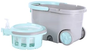 Set curatenie, galeata cu centrifuga si 2 rezerve mop rotativ 2 cm