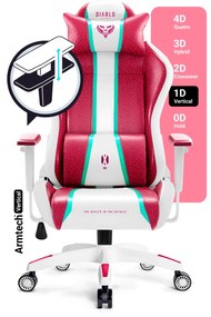 Scaun gaming Diablo X-One 2.0 Normal Size: Candy Rose