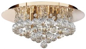 Plafoniera eleganta design modern Hanna gold 4L 3404-4GO SRT