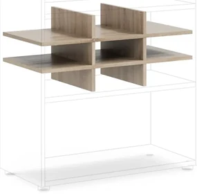 Nika Praktik pentru dulap cu lungimea de 80 cm, stejar sonoma