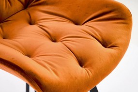 Scaun K519 velvet cinnamon