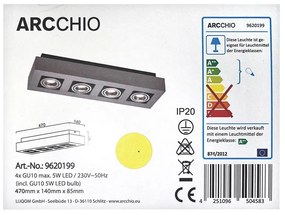 Spot LED VINCE 4xGU10/5W/230V Arcchio
