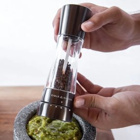 Cole&Mason DERWENT set 2 râșnițe sare și piper, 19 cm, antracit