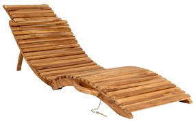 Șezlong de grădină din lemn de tec House Nordic Arrieta