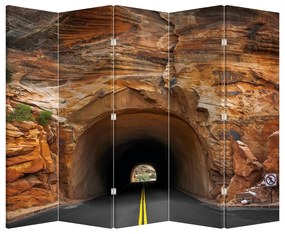 Paravan - Tunel în stâncă (210x170 cm)