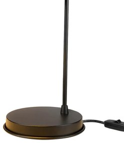 Lampă de masă ONLI ISTANBUL 1xE27/22W/230V 50 cm negru