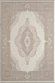 Covor ANETTA 03322A, 160x230 cm, forma dreptunghiulara, acril, crem/be