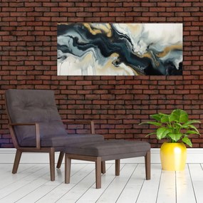 Tablou - Desen marmorat (120x50 cm)