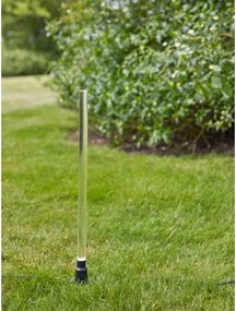 Markslöjd 107719 - Lampă LED de exterior GARDEN24 LED/3W/24V 66 cm IP44 negru/transparent