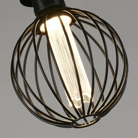 Bec LED decorativ GLOBE E27/4,5W/230V 2700K - Searchlight 26004BK