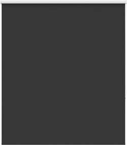 vidaXL Jaluzea cu rolă opaca negru 135x130 cm Latime material 131,6 cm