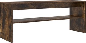 vidaXL Cabinet TV Stejar fumuriu 100 x 30 x 40 cm Lemn compozit