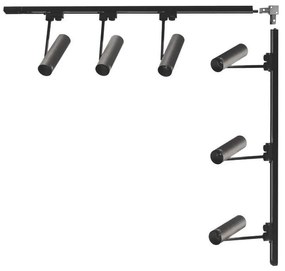 Zuma Line 3569 - Spot pe șină LISA 6xGU10/35W/230V, negru