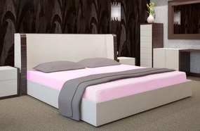 Cearsaf de pat roz deschis Lăţime: 180 cm | Lungime: 200 cm