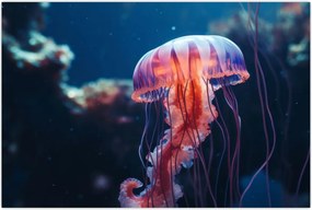 Tablou - Meduză (90x60 cm)