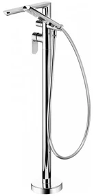 Baterie freestanding monocomanda cada cu set de dus Deante Alpinia crom
