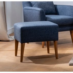 Taburet NIMO 46x50 cm albastru