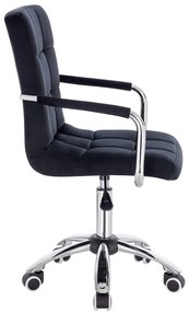 HC1015KP Scaun Neagră Catifea