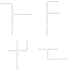 Sistem modern de iluminat pe șine cu 5 spoturi albe monofazate - Iconic Ivy