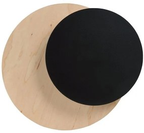 Emibig Circle plafonier 1x60 W negru 9712